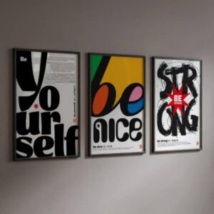 3 in 1 WALL ART FRAME.