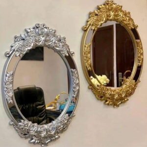 OVAL SILVER/Gold MIRROR
