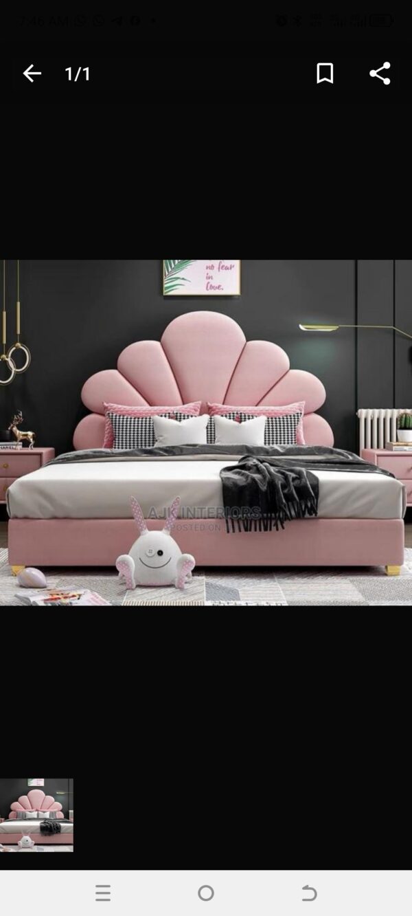 PINK LEATHER FRAME