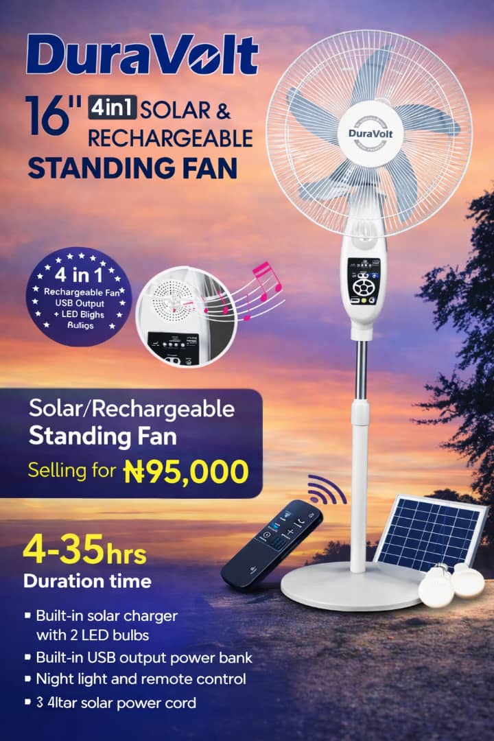 DURAVOLT STANDING FAN