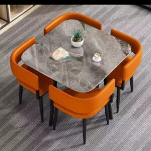 Marble Top Dinning Set