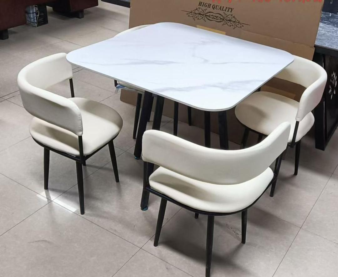Marble Top Dinning Set
