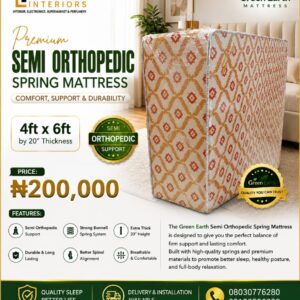 Mattress. 4by6 by 20"