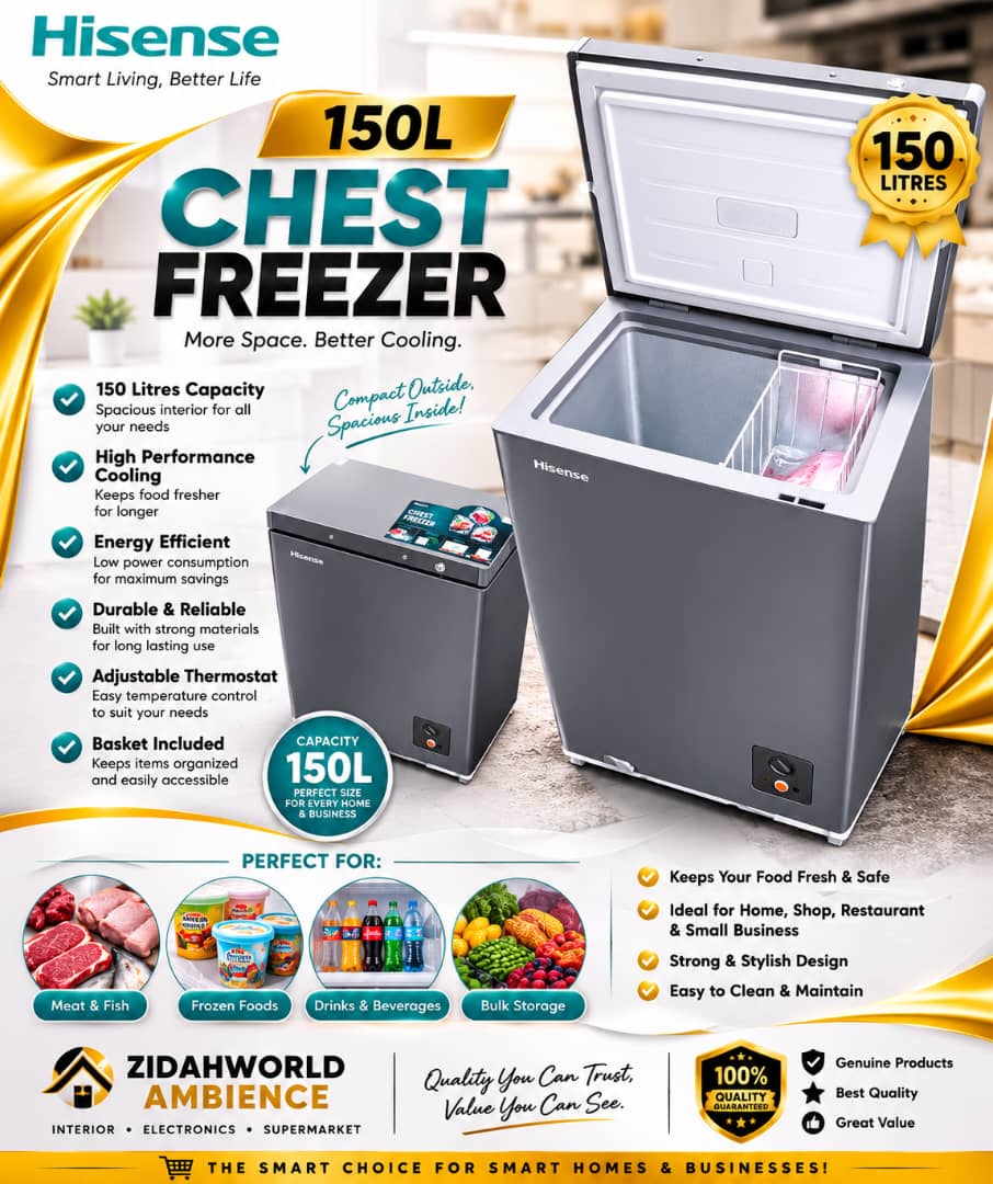 150L Hisense Chest Freezer