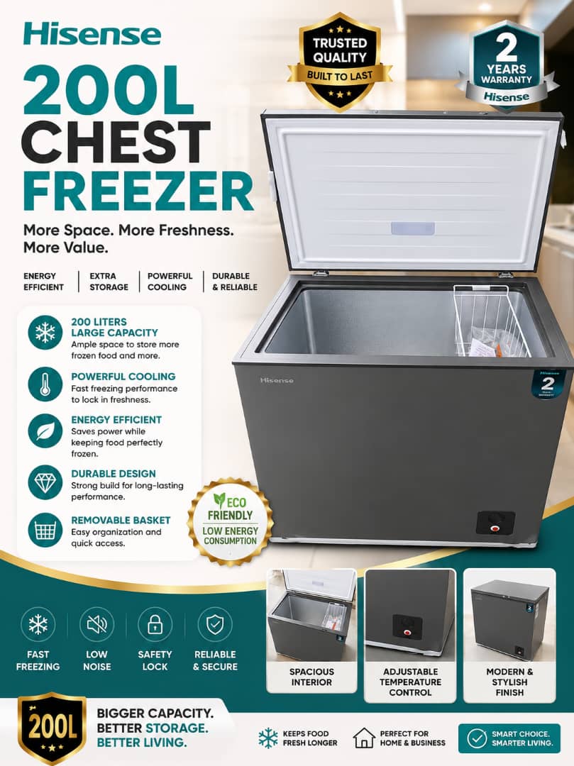 200L Hisense Chest Freezer