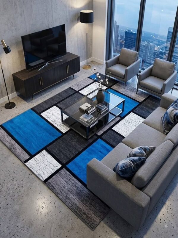 Stylish Modern Floor Center Rug