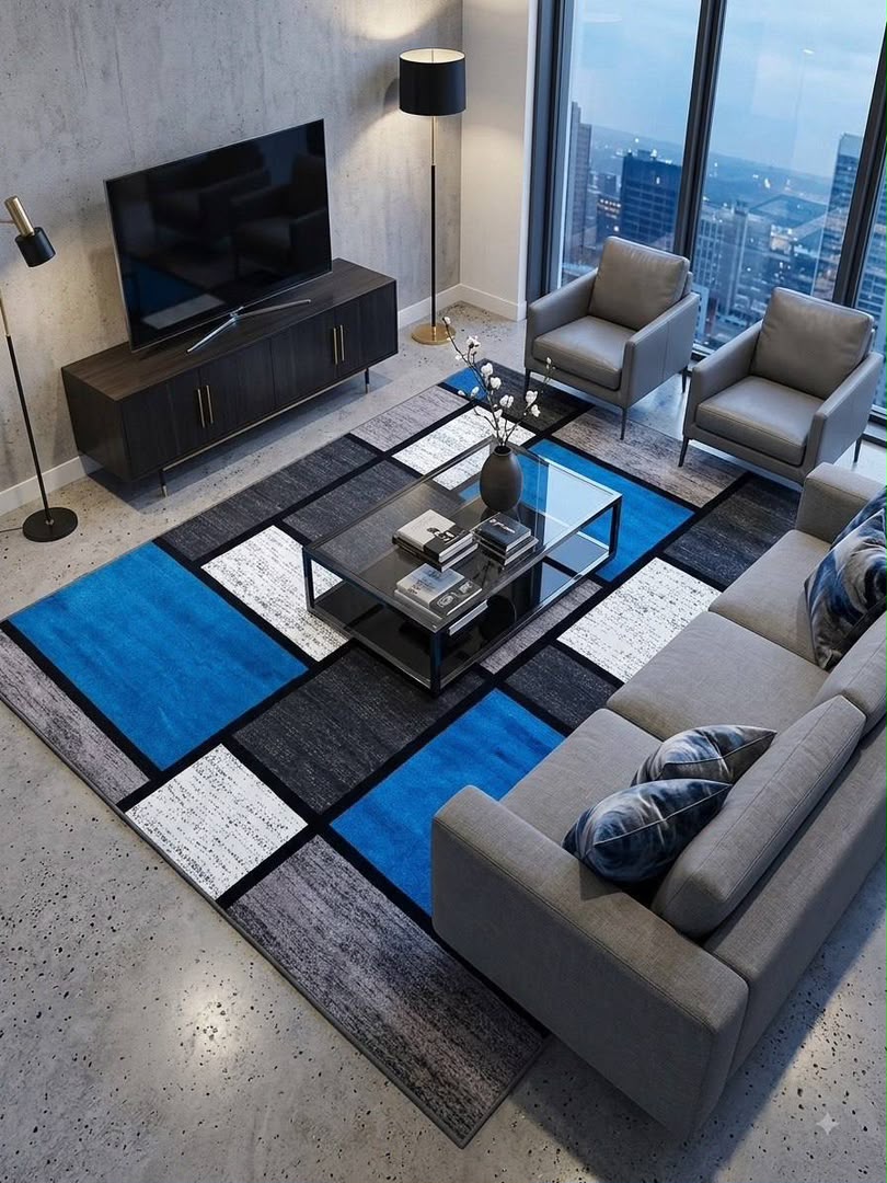 Stylish Modern Floor Rug