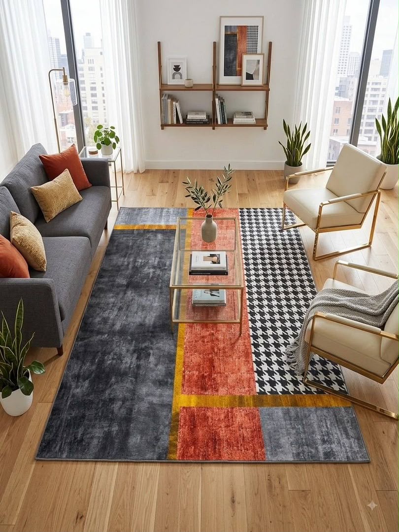 Stylish Modern Center Rugs