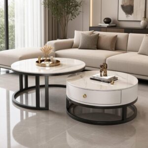 Round Marble Center Table