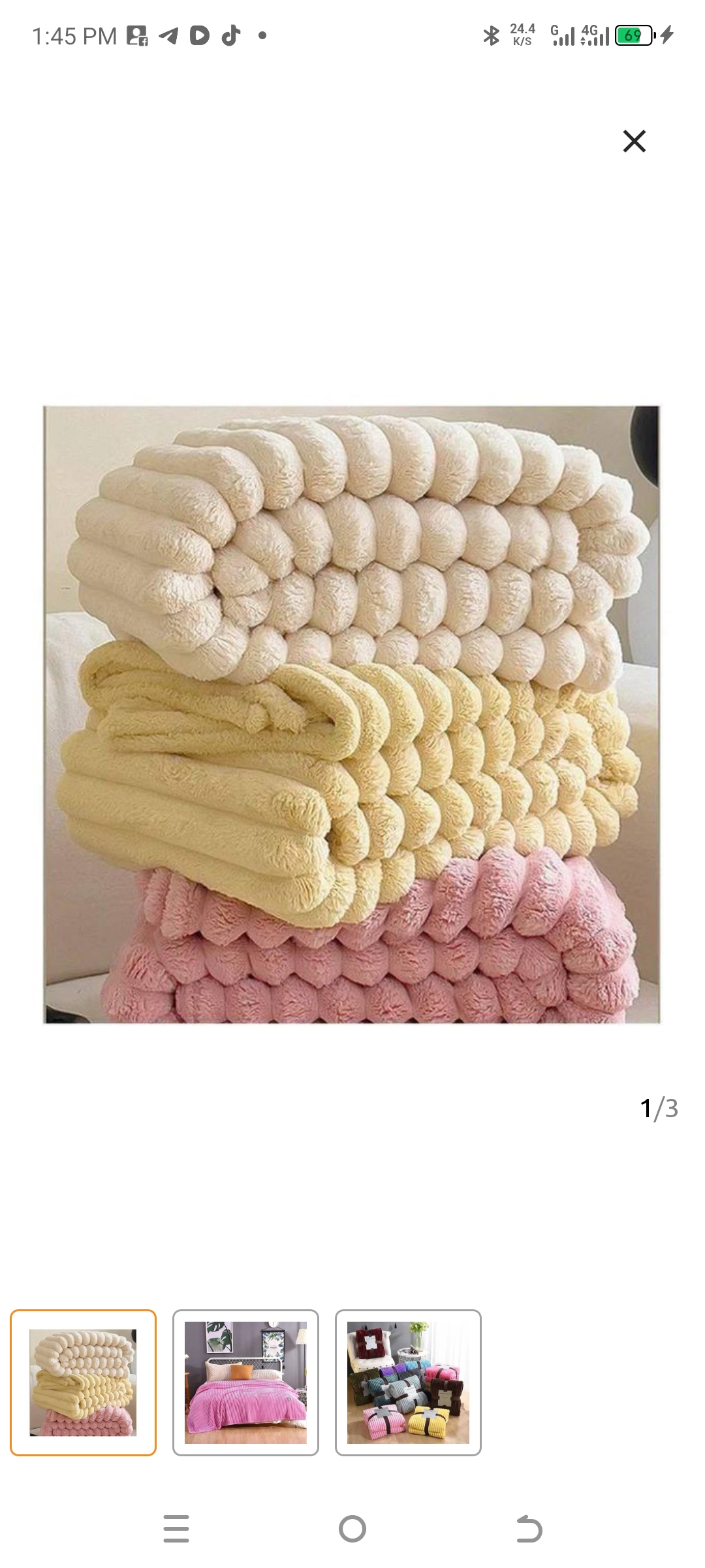 Plush Blankets/ Sofa Throws