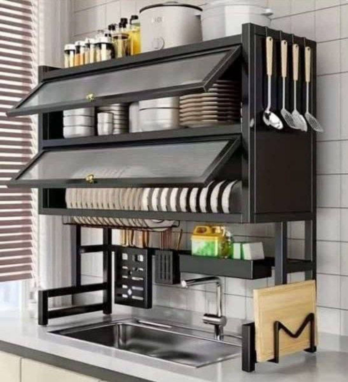 Multifunctional Plate Rack