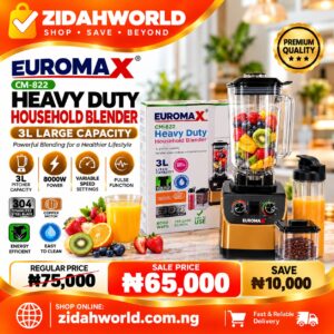 Euromax Heavy-Duty Household Blender
