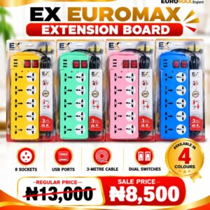 EX Euromax Extension Board - 4 Colours
