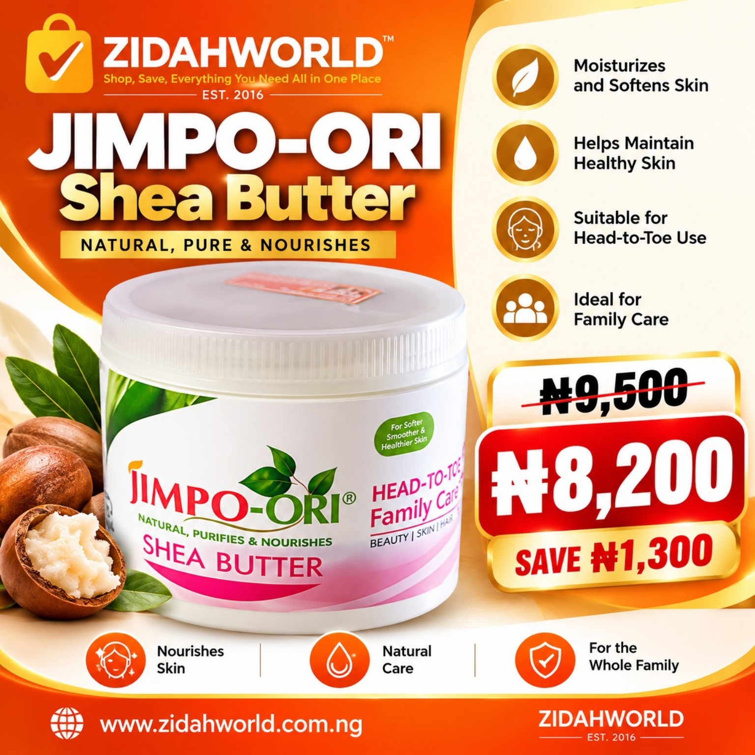 Jimpo-Ori Shea Butter