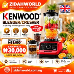 Kenwood Blender/Crusher - 3.0L
