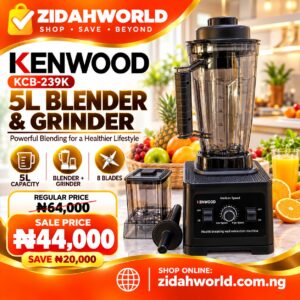 Kenwood KCB-239K 5L Blender and Grinder