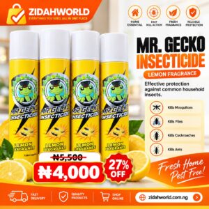 Mr Gecko Insecticide Lemon Fragrance