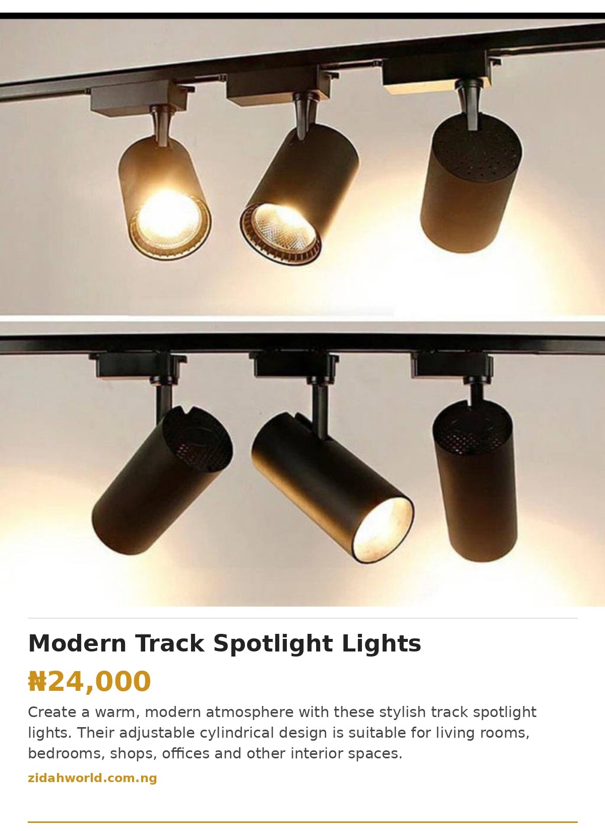 Modern Track Spotlight Lights