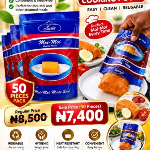 Moi-Moi Cooking Pouch - 50 Pieces