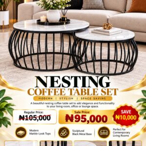 Nesting Coffee Table Set