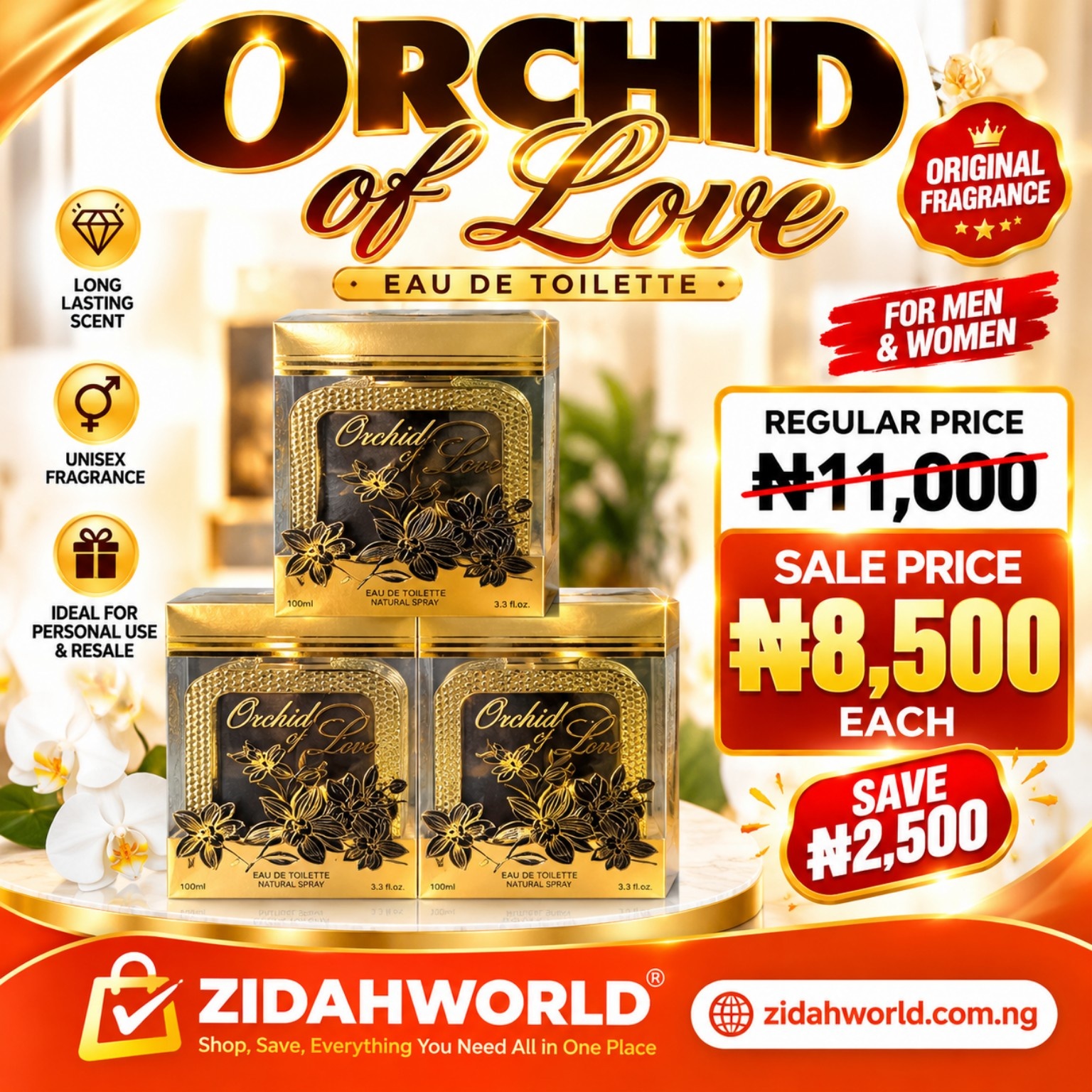 Orchid of Love Eau de Toilette