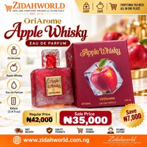 OriArome Apple Whisky Perfume 100ml