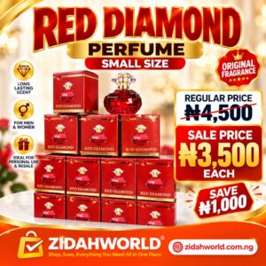 Red Diamond Perfume Small Size