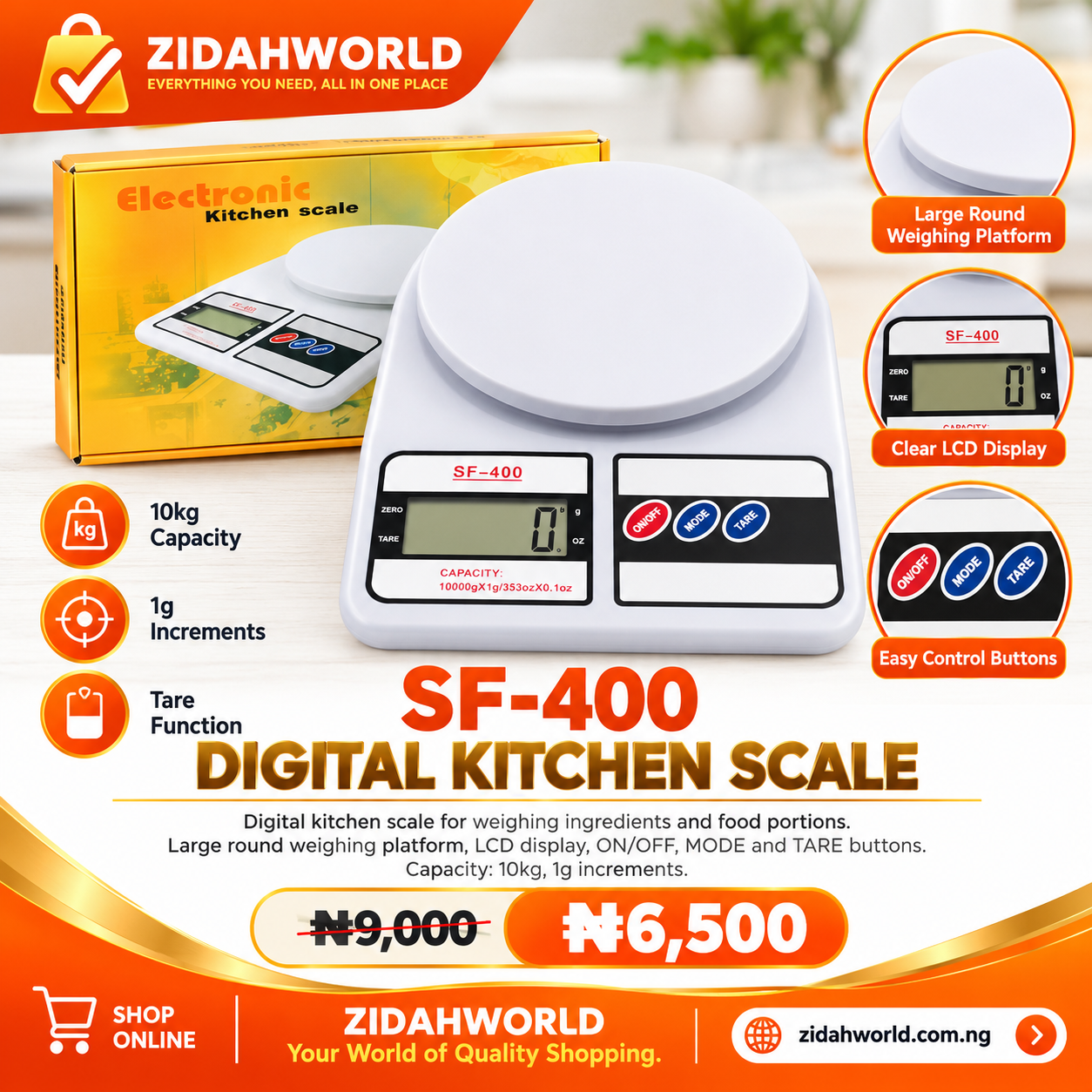Digital Kitchen Scale
