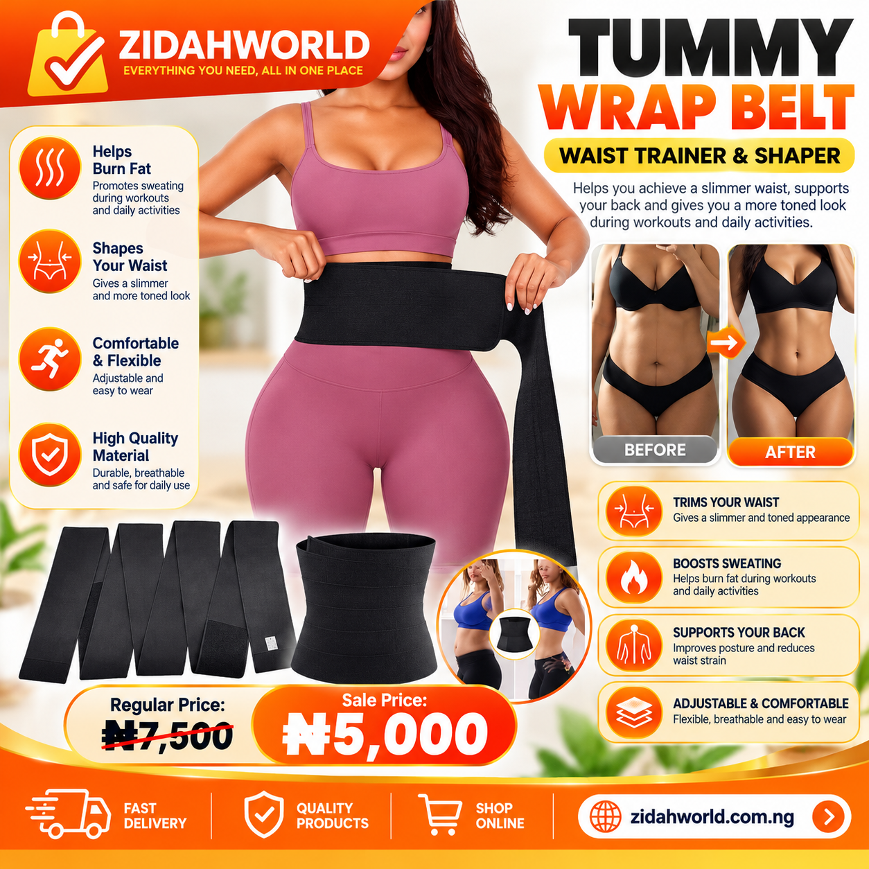 Tummy Helps Waist Trainer Shaper