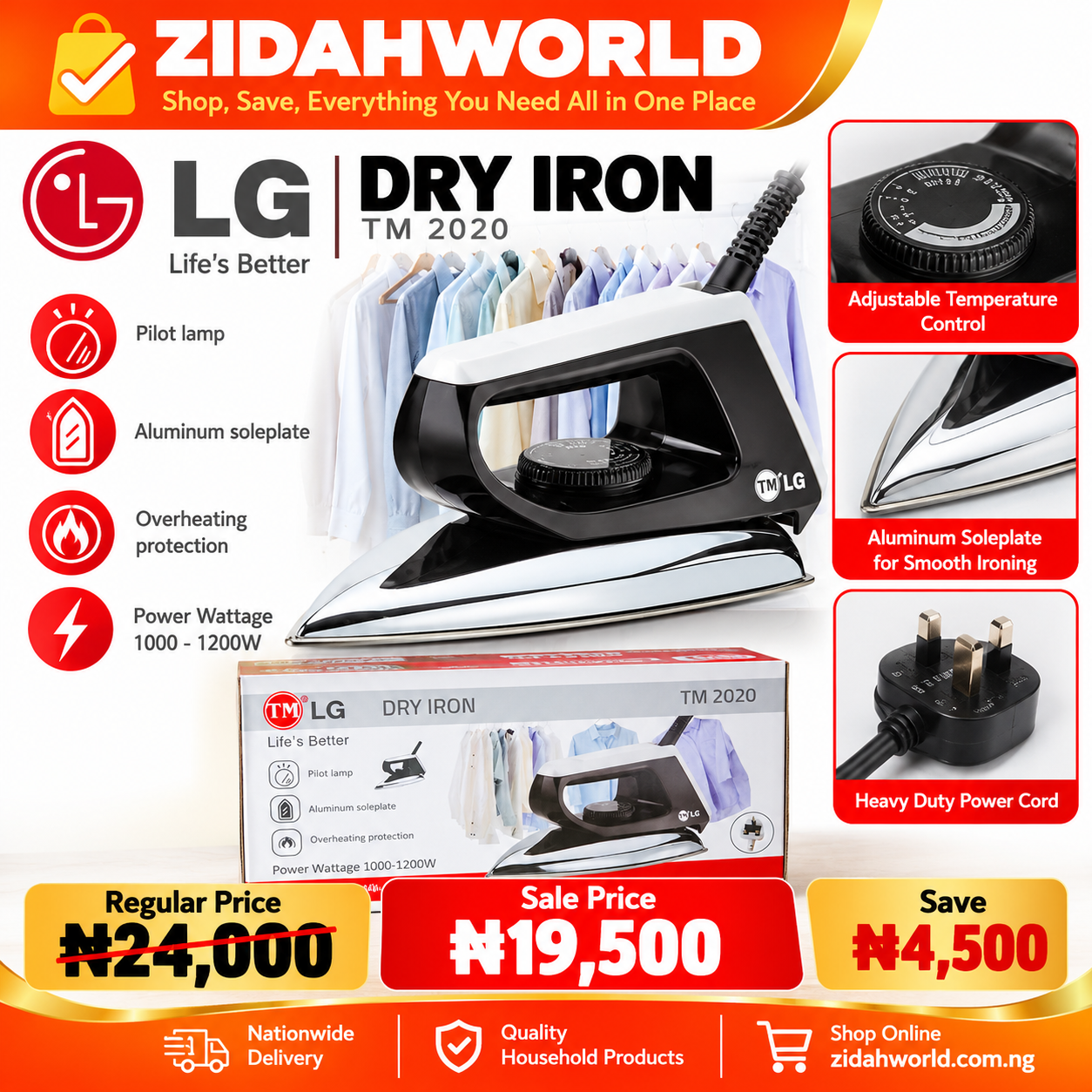 LG Dry Iron